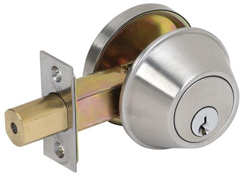 Tell Manufacturing CL100055 Single Cylinder Deadbolt