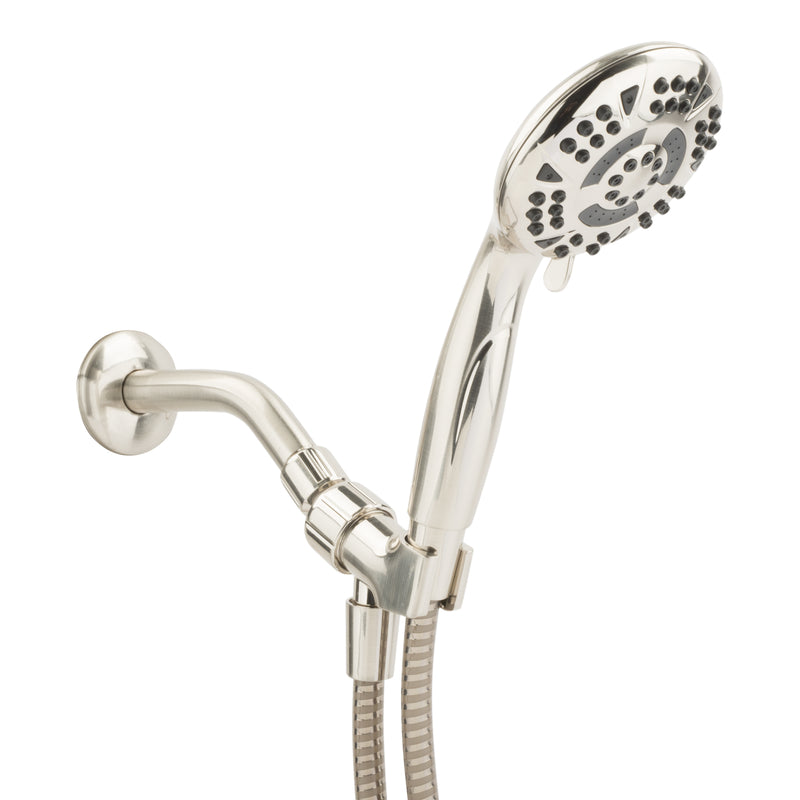 Oakbrook 520 A5141BBN-WS Brushed Nickel 5 Spray Handheld Showerhead-1