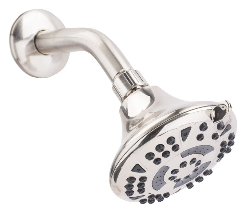 Oakbrook 520 A5341BBN-WS Brushed Nickel 5 Setting Wallmount Showerhead