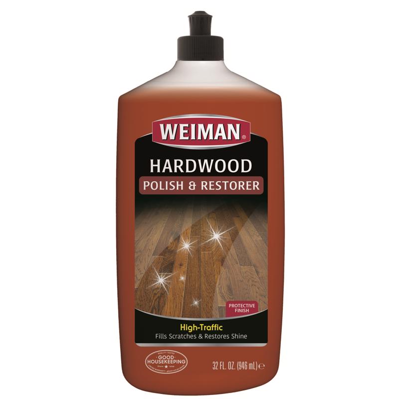 Weiman High Traffic High Gloss Hardwood Floor Polish & Restorer 32 Oz 523