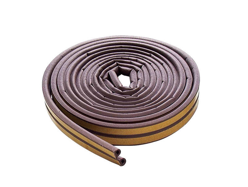 MD Building Products 63602 All Climate EPDM Rubber Weatherseal Brown