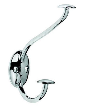 Spectrum Stratford Chrome Wall Mount Hat & Coat Hook 75670