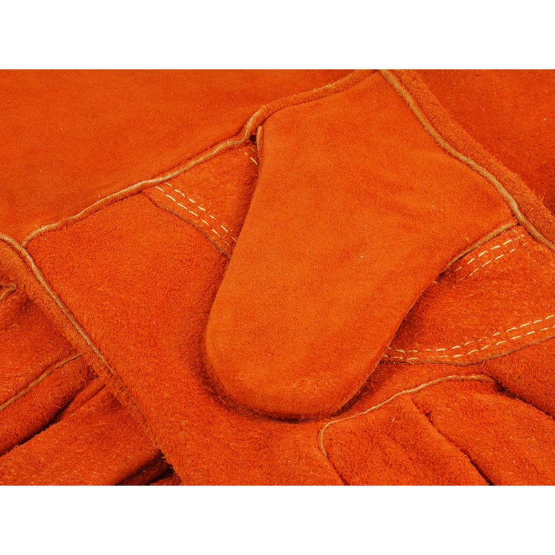 Forney 55206 Standard Welding Glove, Orange Large-1