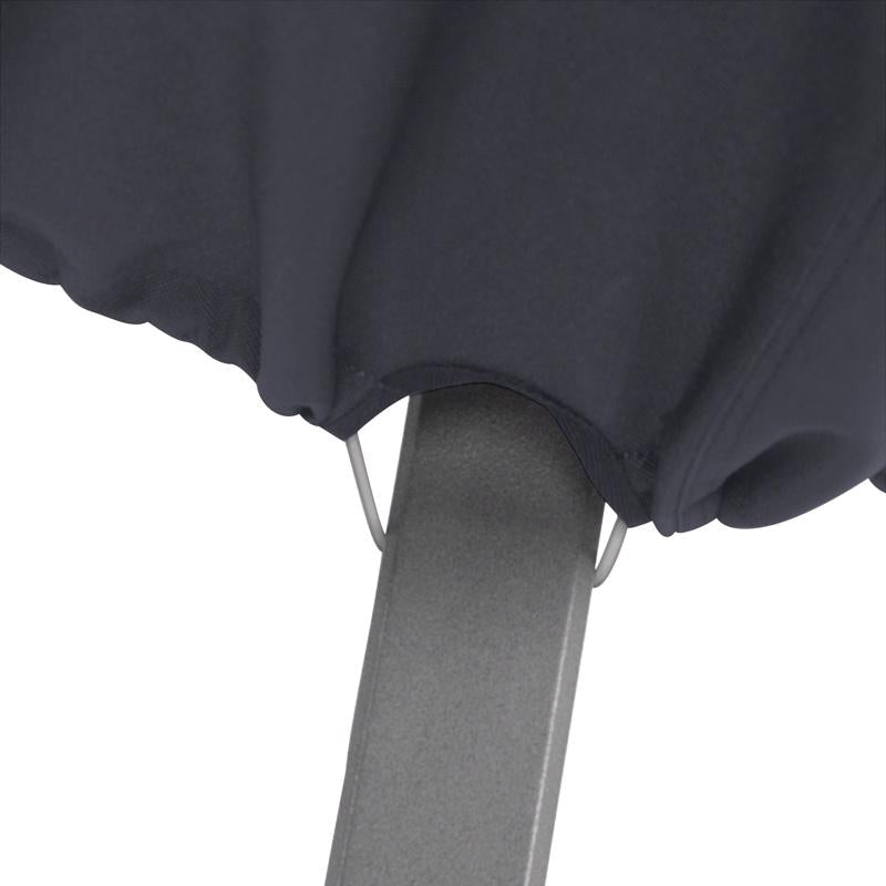 Classic Accessories 12 in. H X 36 in. W Black Polyester Fire Pit Cover-3