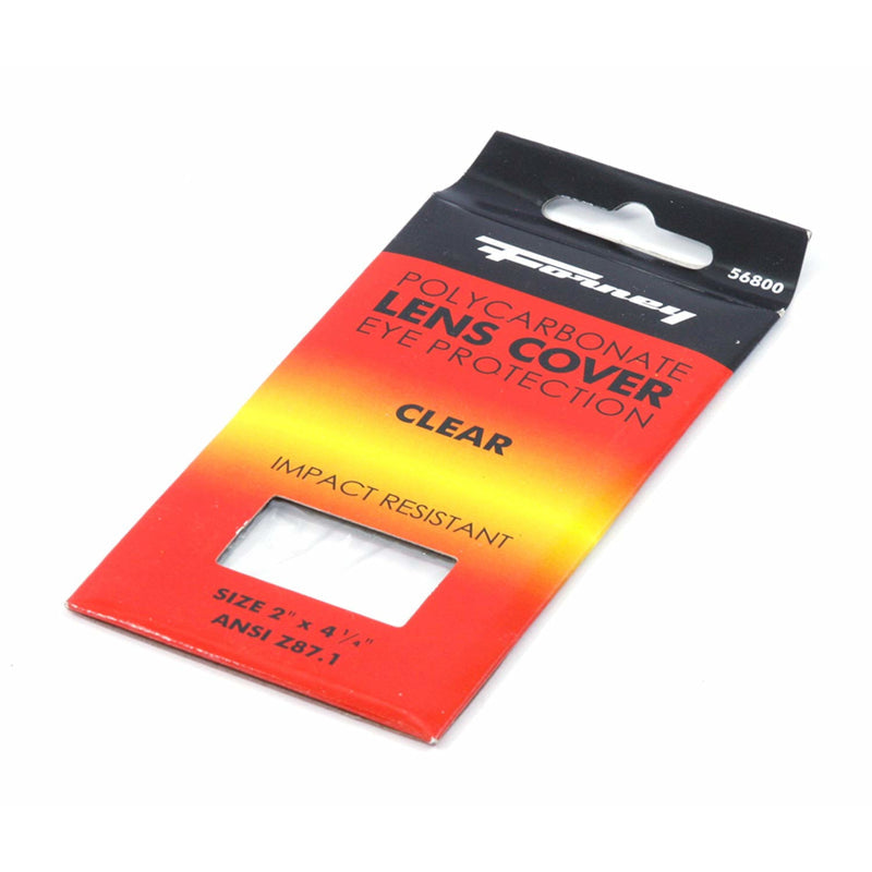 Forney 56800 Cover Lens, 2 x 4-1/4 Clear, Plastic-1