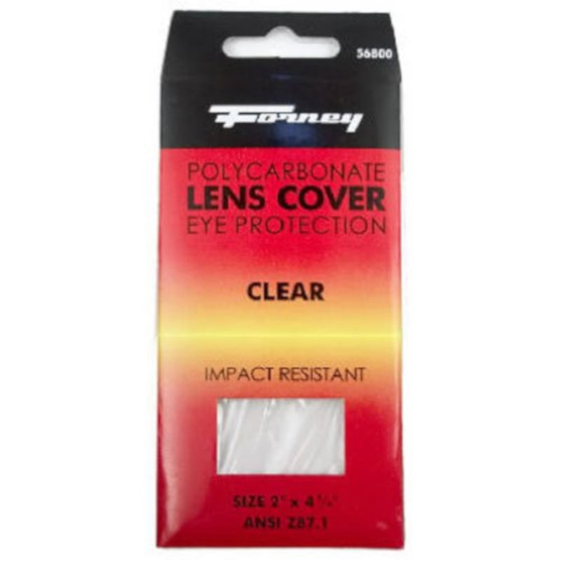 Forney 56800 Cover Lens, 2 x 4-1/4 Clear, Plastic-2