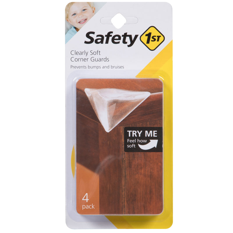 Safety 1st Clearly Soft Corner Guards 4-Pack HS194 - Box of 4