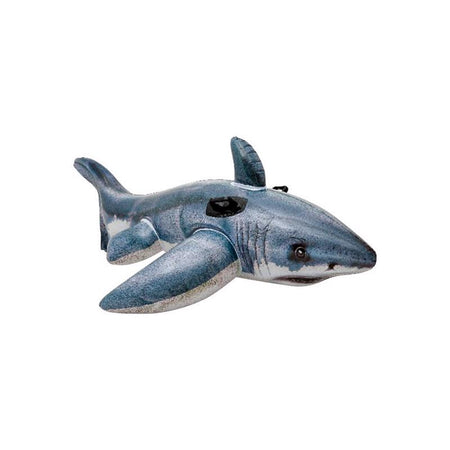 Intex Ride-on Gray Shark Pool Float 57525EP