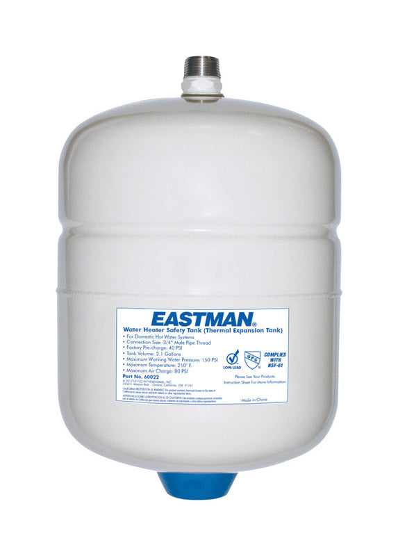 Eastman 2.1 gal Pre-Charged Expansion Water Tank 60022