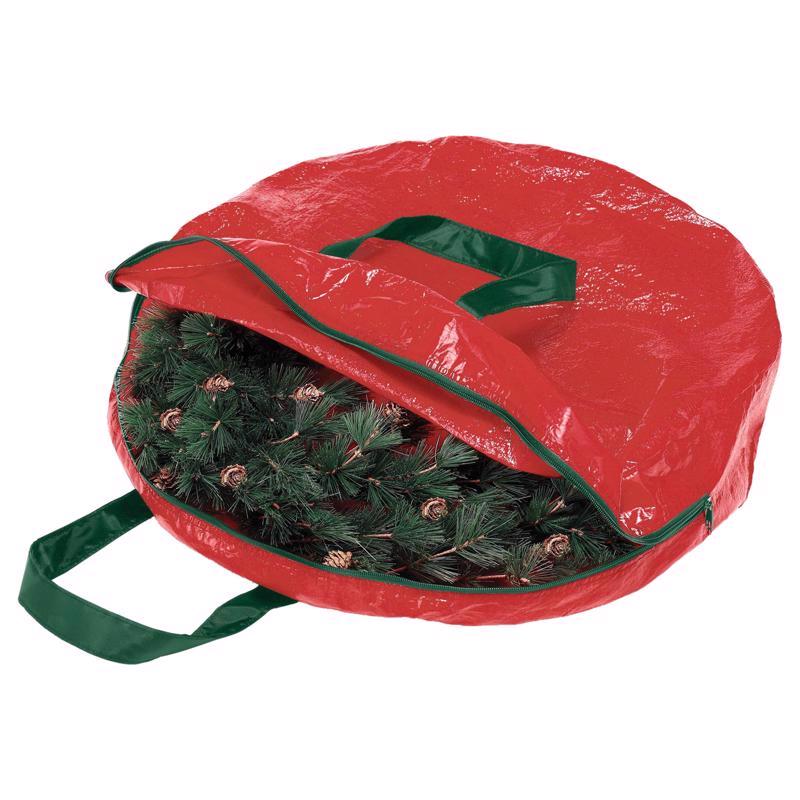 Whitmor Black/Red Wreath Storage Bag 6129-5349 - Box of 6