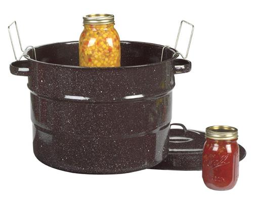 Granite Ware 21-1-2 Qt. Canner with Jar Rack F0707 - Box of 2