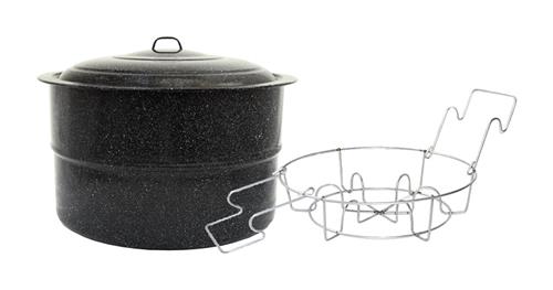 Granite Ware 33 Qt. Canner with Jar Rack