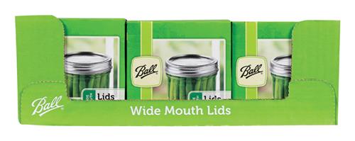 Ball Wide Mouth Mason Jar Lids 12-Pack 42000 - Box of 24-2