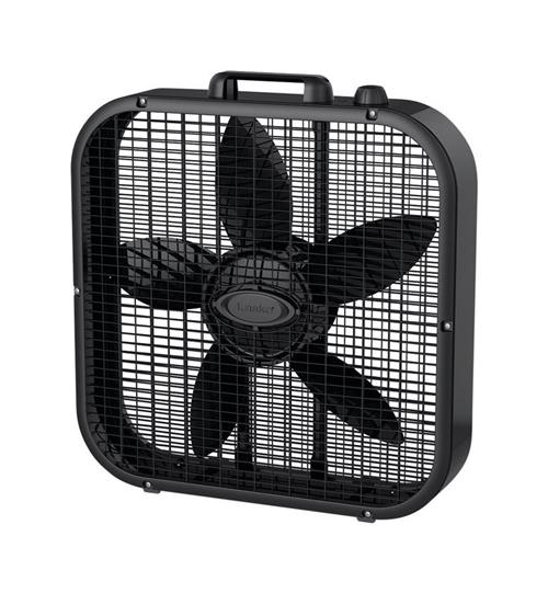 Lasko Decor Colors 20" Box Fan Black B20401