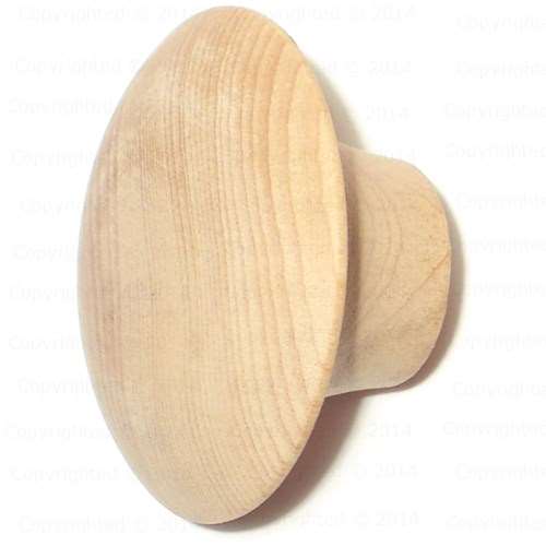 1-3/4" Wooden Door Knobs