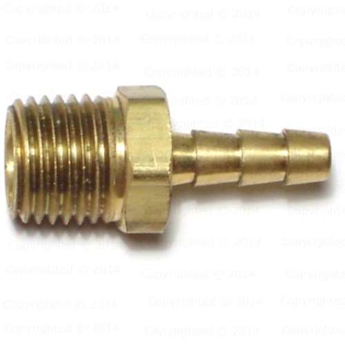 Straight Brass Hose Barb