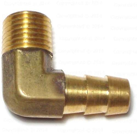 Elbow Brass Hose Barb