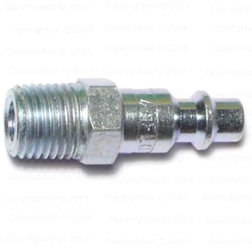 Zinc Air Hose Connectors - 1/4 IP Male 