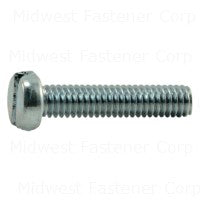 Slotted Pan Head Machine Screw - Metric