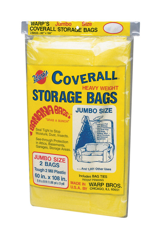 Warp's Jumbo Yellow Storage Bag CB-60