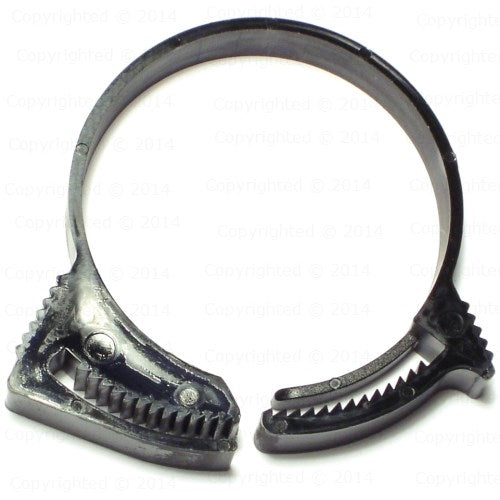 Heat Stabilized Black Nylon Hose Clamps - NHC-3174