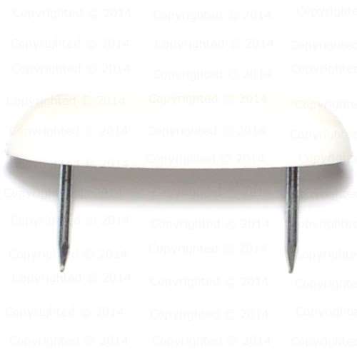 Oblong Bumper with Nail on a white background