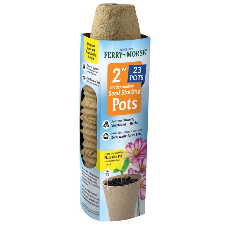 Ferry-Morse FR220B 2-1-4" Premium Peat Pots 23-Pack