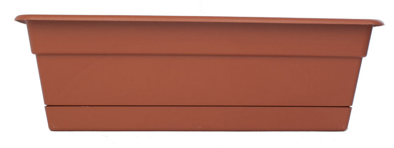 Bloem 5.75 in. H X 18 in. W X 7.5 in. D Plastic Window Box-1