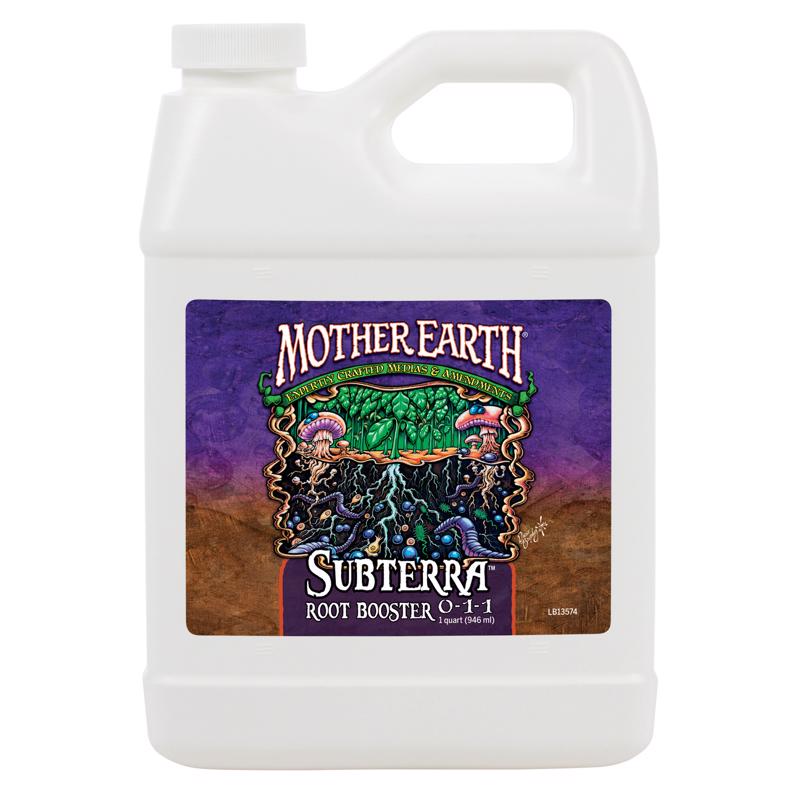Mother Earth Subterra Root Booster Liquid All Plants Supplement Quart HGC733945
