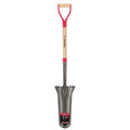 Truper Tru-Tough 48 in. Steel Round Drain Spade Wood Handle PEP-16E