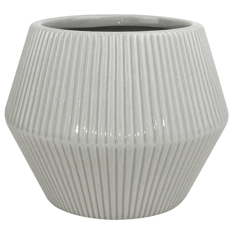 Trendspot Rena 6.5 in. H X 8 in. W X 8 in. D Ceramic Planter - Box