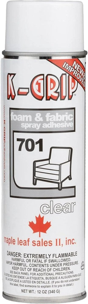 K-Grip 701 Foam & Fabric Spray Adhesive 12 Oz