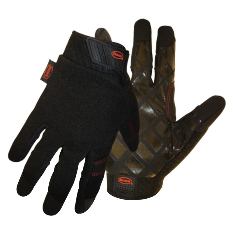 Boss Diamond Grip Mechanic's Glove Black 5211