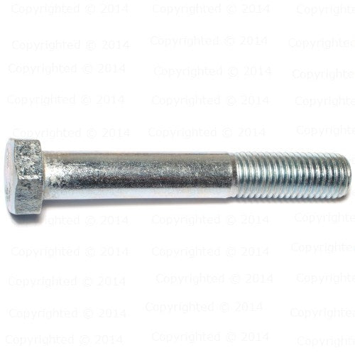 Grade 5 Coarse Thread Hex Cap Screws - 3/4" Diameter - Long Lengths