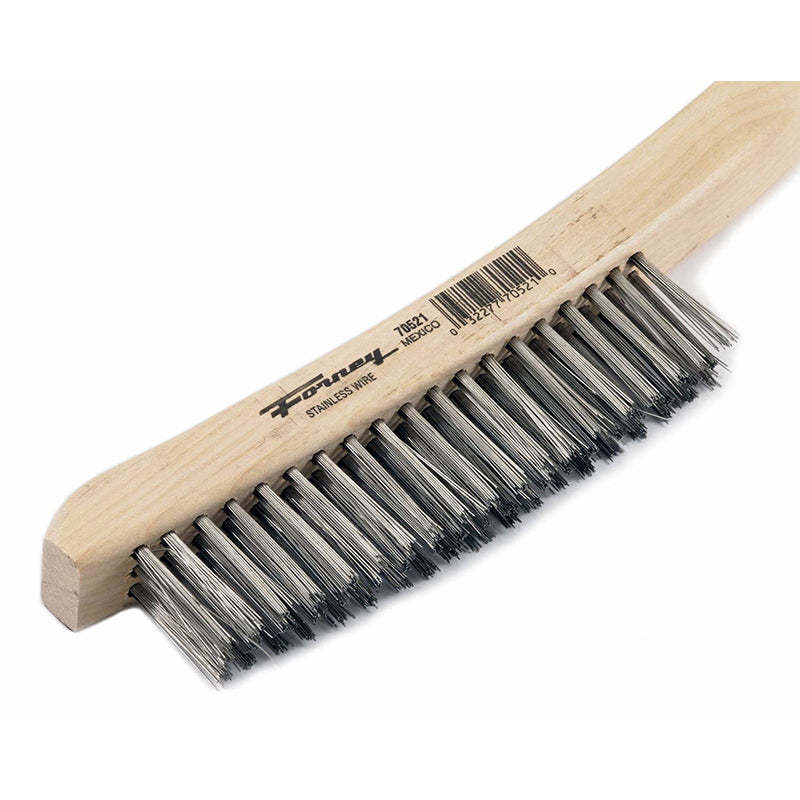 Forney 70521 Scratch Brush Stainless 3 x 19 Long Handle-1