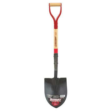 Ames True Temper 43205 RazorBack D-Handle Round Point Shovel