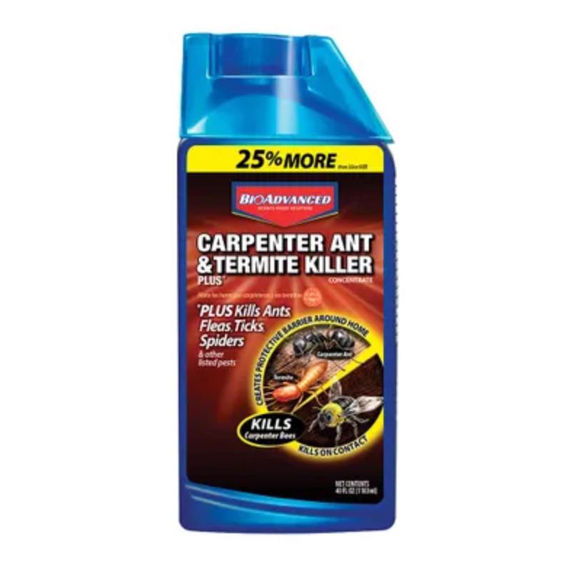 BioAdvanced 700310B Carpenter Ant & Termite Killer Plus 32 Oz Concentrate