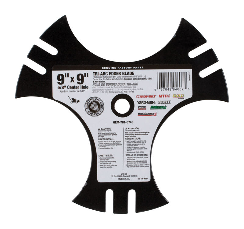 Arnold 9 in. L Edger Blade 490-105-M017