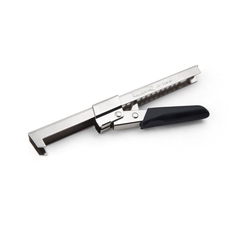 Swing-A-Way Black/Silver Steel Jar Opener 711BK on a white background