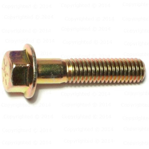 Grade 8 Coarse Thread Hex Flange Bolts - 3/8" Diameter