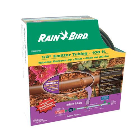 Rain Bird 1-2 in. Pressure Compensating Emitter Tubing - 100 ft. Coil ET63-100S