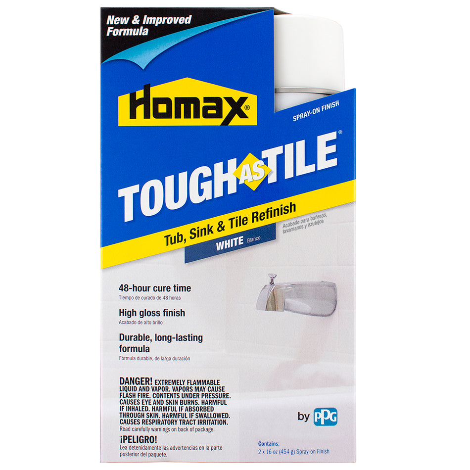 Homax Tough as Tile Tub & Tile Spray-On Epoxy Finish 720771