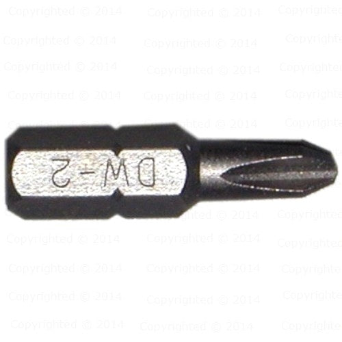 No. 2 DW & Trim Power Screwdriver Bits