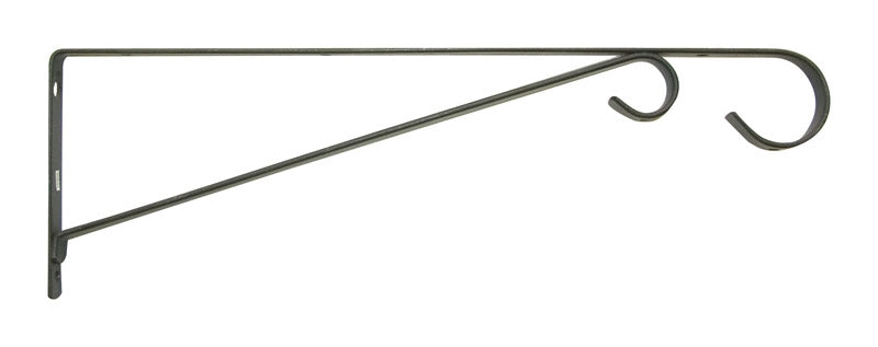 Panacea Hanging Plant Bracket - 15 Inch Black 85551