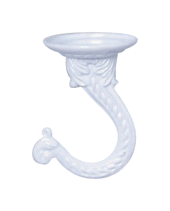 Panacea Jumbo Ceiling Hook White 86122