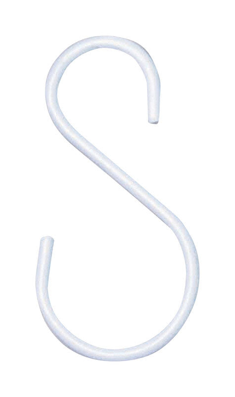 Panacea Steel S-Hook Plant Hook Extender 2-Pack White 86502