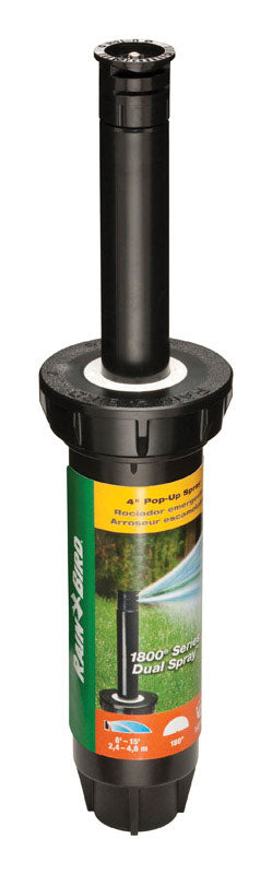 Rain Bird 4 in. Pop-up Spray Head - Dual Spray Half Circle Pattern Nozzle 1804HDS