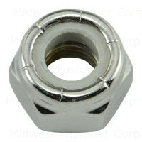 Chrome Nylon Insert Lock Nut