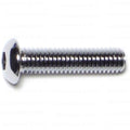 Metric Chrome Button Head Socket Cap Screws - Coarse Thread