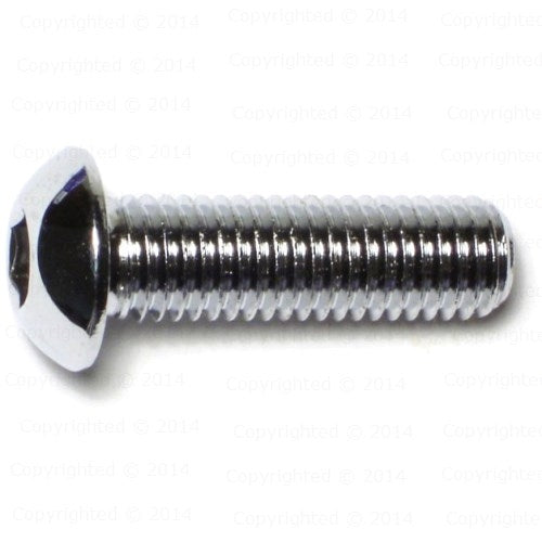 Metric Button Head Coarse Thread Socket Cap Screws - 10-12mm Diameter